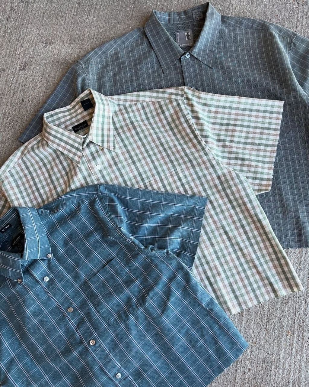 Chemise à carreaux